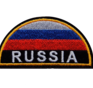 Шеврон вышитый Россия полукруг. Фото 2